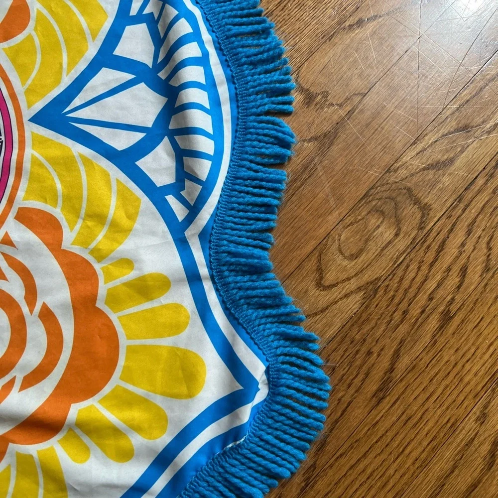 Bath Beach Towel with Intricate Patterns Yoga mat polygon